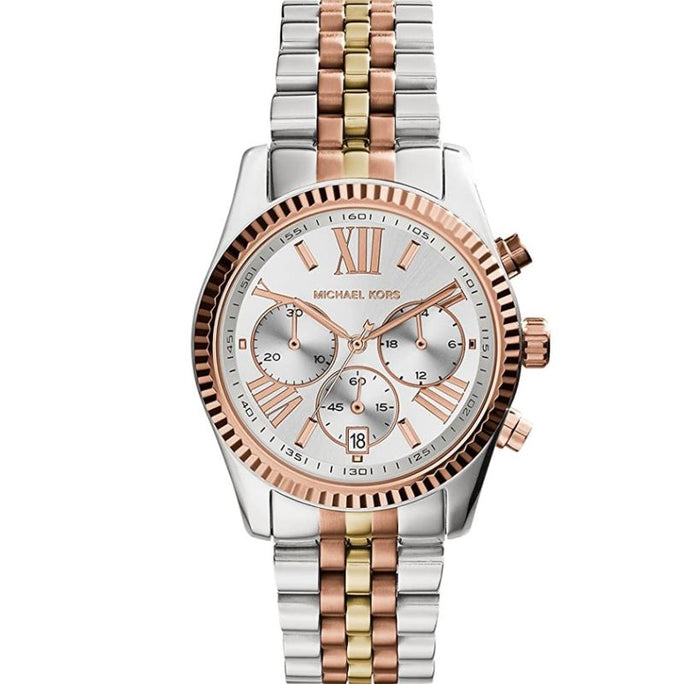 Michael Kors MK5735 Women’s Quartz Stainless Steel Strap Silver Dial 38mm Watch