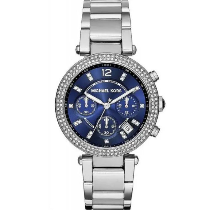 Michael Kors Mk6117 Women’s Quartz Stainless Steel Blue Dial 39mm Watch