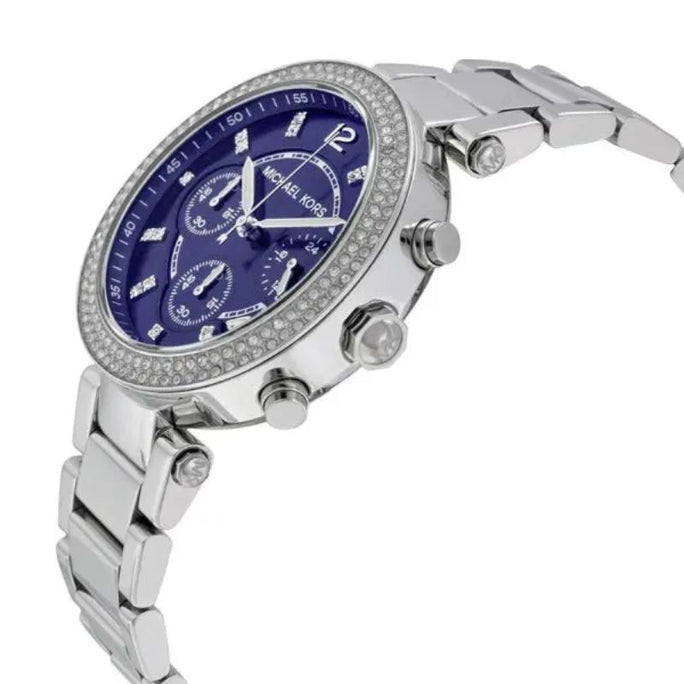 Michael Kors Mk6117 Women’s Quartz Stainless Steel Blue Dial 39mm Watch