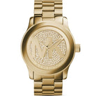 Michael Kors MK5706 Women’s Quartz Stainless Steel Gold Dial 45mm Watch