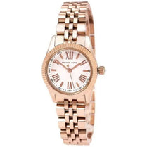 Michael Kors MK3230 Women’s Quartz Stainless Steel White Dial 26mm Watch