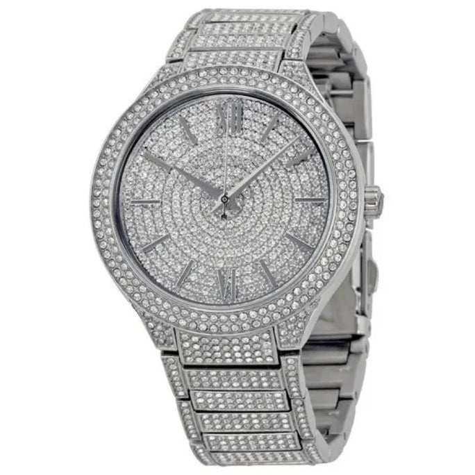 Michael Kors MK3359 Women’s Quartz Stainless Steel Crystal Pave Dial 38mm Watch