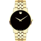 Movado 0607203 Men’s Swiss Made Quartz Stainless Steel Black Dial 40mm Watch