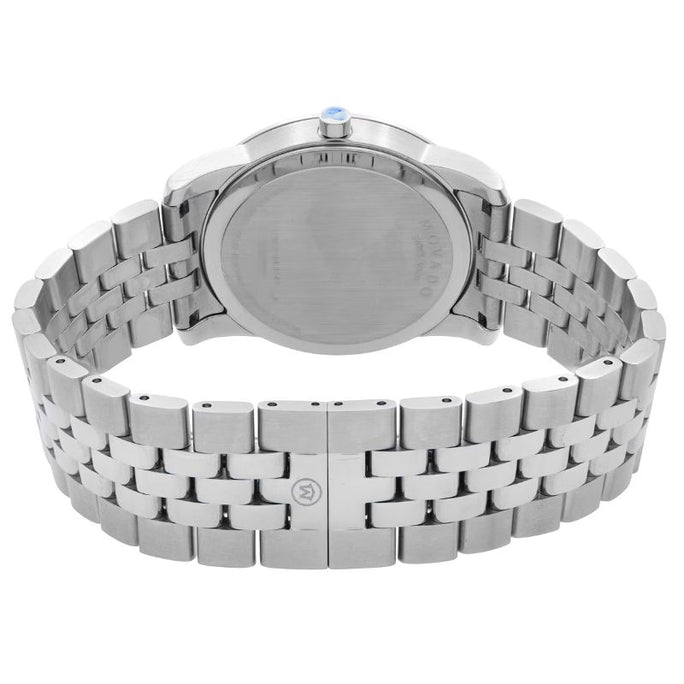 Movado 0606504 Men’s Swiss Made Quartz Stainless Steel Black Dial 40mm Watch