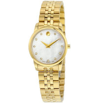 Movado 0606998 Women’s Quartz Swiss Made Stainless Steel Mother of Pearl Dial 28mm Watch
