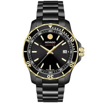 Movado 2600161 Men’s Swiss Made Quartz Black Stainless Steel Black Dial 40mm Watch