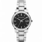 Burberry BU9101 Women’s Swiss Made Stainless Steel Black Dial 34mm Watch