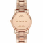 Burberry BU9126 Women’s Swiss Made Stainless Steel Rose Gold Dial 34mm Watch