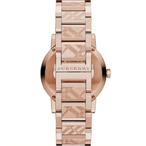 Burberry BU9146 Ladies Swiss Made Stainless Steel Rose Gold 34mm Watch
