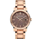 Burberry BU9005 Women’s Swiss Made Stainless Steel Brown Dial 38mm Watch