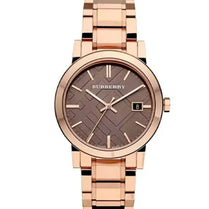 Burberry BU9005 Women’s Swiss Made Stainless Steel Brown Dial 38mm Watch