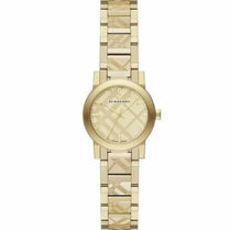 Burberry BU9234 Women’s Swiss Made Stainless Steel Gold 26mm Watch
