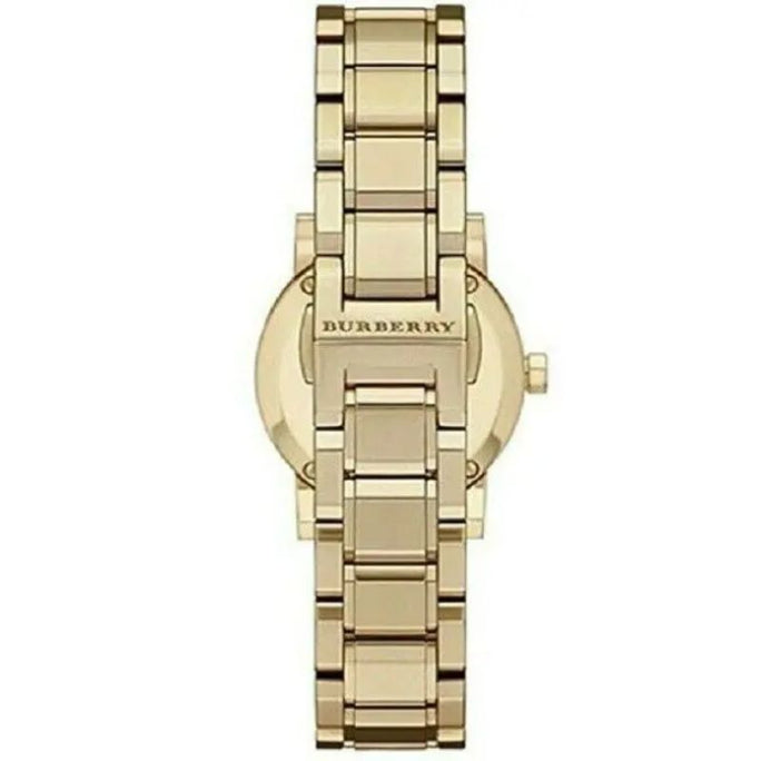 Burberry BU9234 Women’s Swiss Made Stainless Steel Gold 26mm Watch