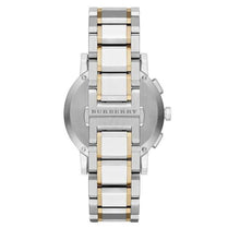 Burberry BU9751 Unisex Chronograph Swiss Made Stainless Steel White Dial 38mm Watch