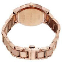 Burberry BU9353 Men’s Swiss Made Gold-Tone Stainless Steel Grey Dial 42mm Watch