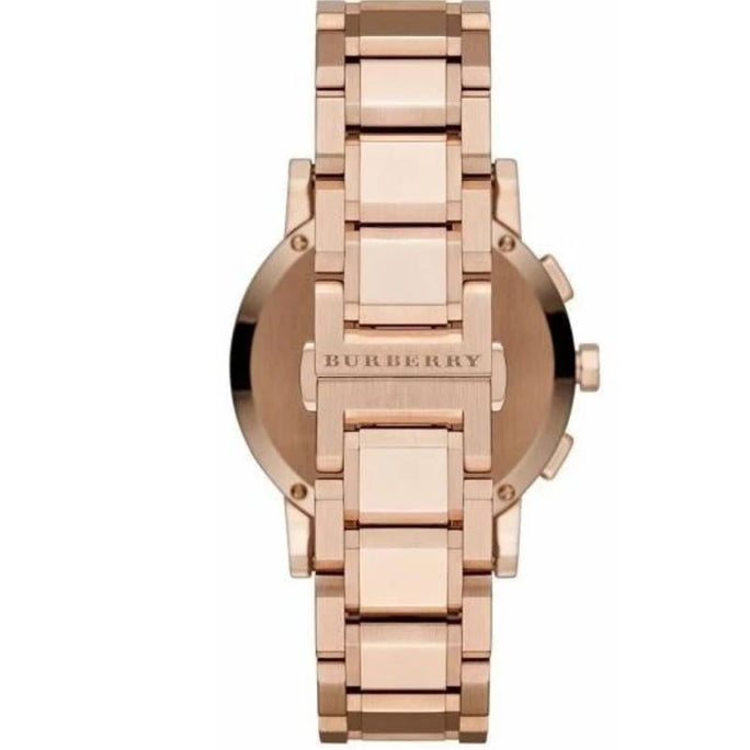 Burberry BU9204 Women’s Swiss Made Quartz Rose Gold Stainless Steel White Dial 27mm Watch