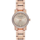Burberry BU9225 Women’s Swiss Made Stainless Steel Rose Gold 26mm Watch