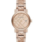 Burberry BU9039 Mens Swiss Made Stainless Steel Rose Gold Dial 38mm Watch