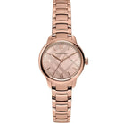 Burberry BU10116 Women’s Swiss Made Quartz Stainless Steel Rose Gold Dial 32mm Watch