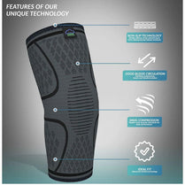 Knee Support Compression Sleeve Knee Pad (1Pcs)