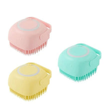 Silicone Bath Body Brush with Soap Dispenser
