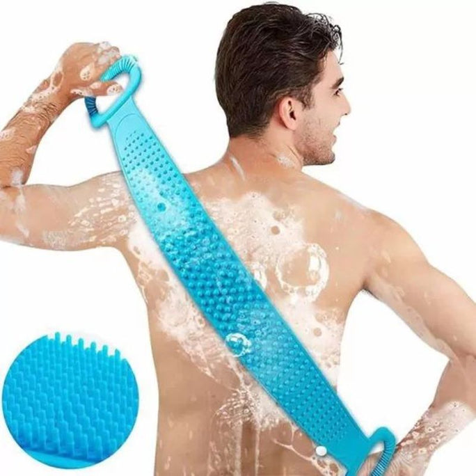 Silicone Bath Body Brush Long Back Scrubber