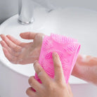 Silicone Bath Body Brush Long Back Scrubber