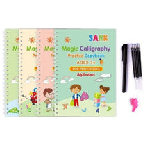 Magic Practice Copybook Set 4 Books For Kids Handwriting Learning