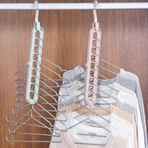 9 Hole Multifunction Magic Clothes Hanger Organizer
