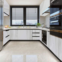Waterproof Marble Kitchen Wallpaper Self Adhesive Sheet 60CMx2M