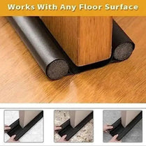 Door Draft Stopper Twin Guard Bottom Seal