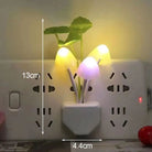Mushroom LED Night Light with Light Sensor