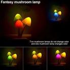 Mushroom LED Night Light with Light Sensor