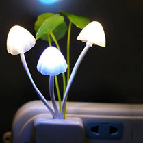 Mushroom LED Night Light with Light Sensor