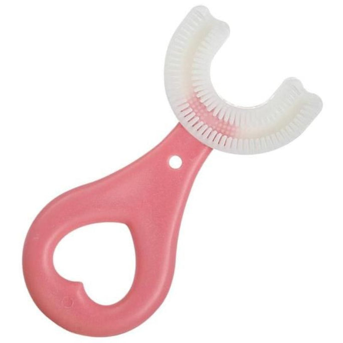 U-Shaped Silicone Toothbrush For Kids