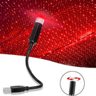 USB LED Car Roof Star Night Light Projector