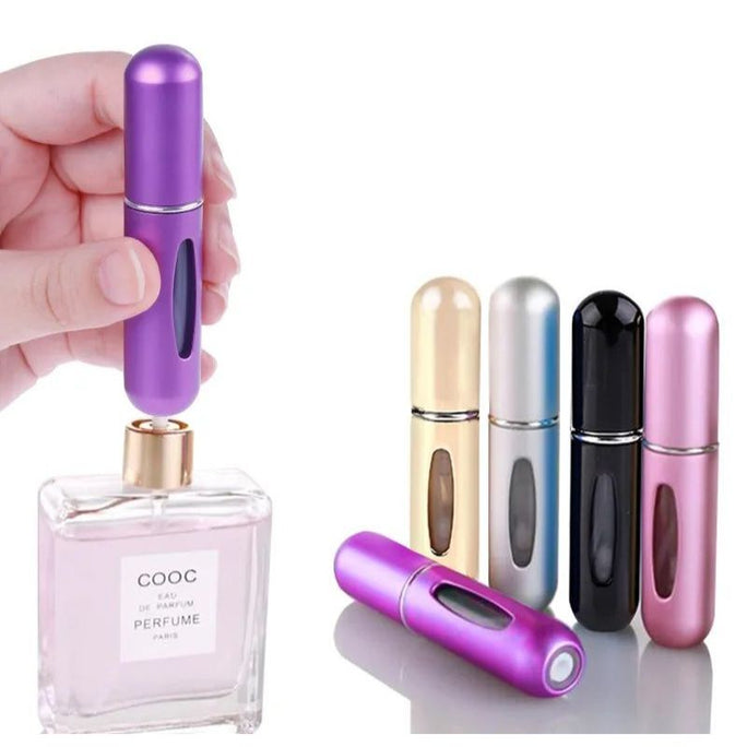 Mini Refillable Perfume Atomizer Bottle (Random Color)