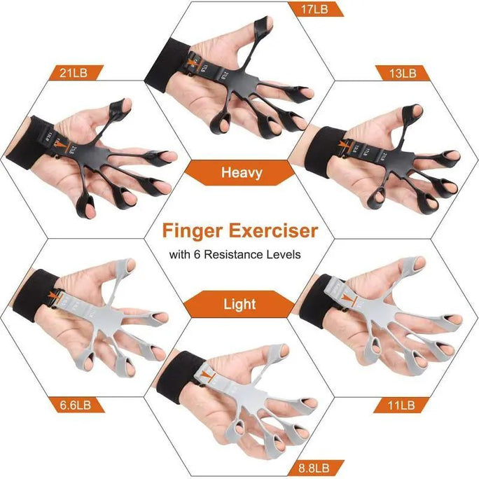 Silicone Gripster Hand Grip & Finger Strengthener