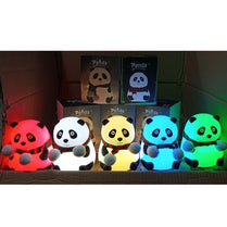 7 Color Changing Rechargeable Panda Night Lamp