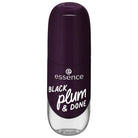 Essence Gel Nail Polish 84 Black Plum 8ml (4059729543202)