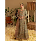 Sara Jahan SJ-1066 Rang-e-Bahar Chiffon Sage Green 4 pc Suit
