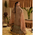 Sara Jahan SJ-1066 Rang-e-Bahar Chiffon Sage Green 4 pc Suit