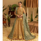 Sara Jahan SJ-1043 Rang-e-Bahar Net Gold 4 pc Suit