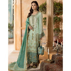 Sara Jahan SJ-1021 Rang-e-Bahar Chiffon Mint Green 4Pc Suit