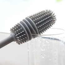 Long Handle Silicone Bottle & Cup Cleaning Brush