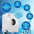 Washing Machine Detergent Cleaner Deep Cleaning Tablets 12 Pcs