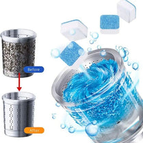 Washing Machine Detergent Cleaner Deep Cleaning Tablets 12 Pcs