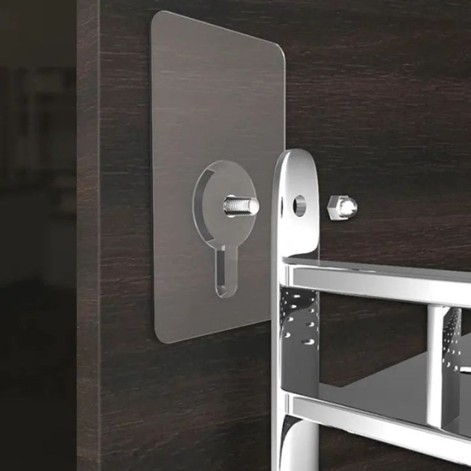 Strong Self-Adhesive Wall Hooks – Punch-Free Screw Stickers & Mounting Hooks Pack of 10