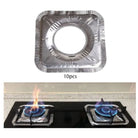 Aluminum Foil Stove Burner Cover 10 Pcs