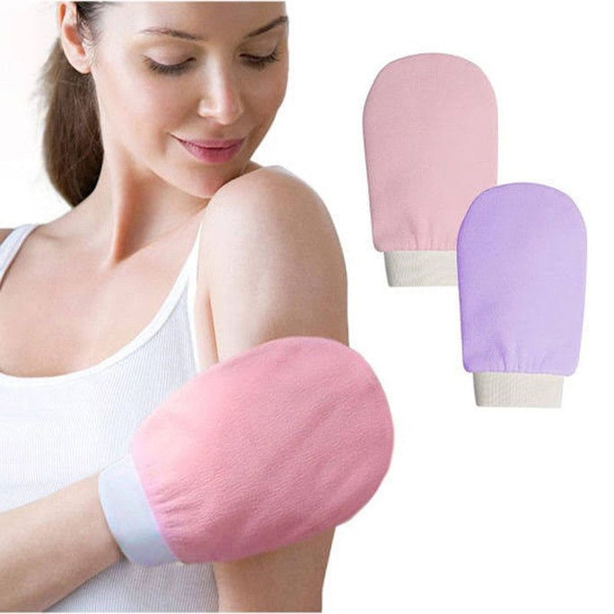 Exfoliating Shower Gloves High Elasticity Body Scrubber & Dead Skin Remover